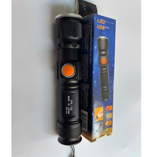 Đèn Pin Siêu Sáng Sạc USB Mini Led T6 515