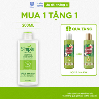NƯỚC HOA HỒNG CÂN BẰNG DA SIMPLE SOOTHING TONER 200ML