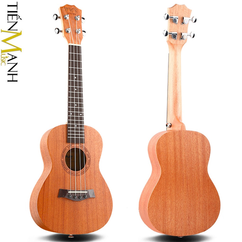 [Chính Hãng] Đàn Ukulele Soprano BWS - Uku Gỗ Mahogany Trơn Cỡ Nhỏ 21"