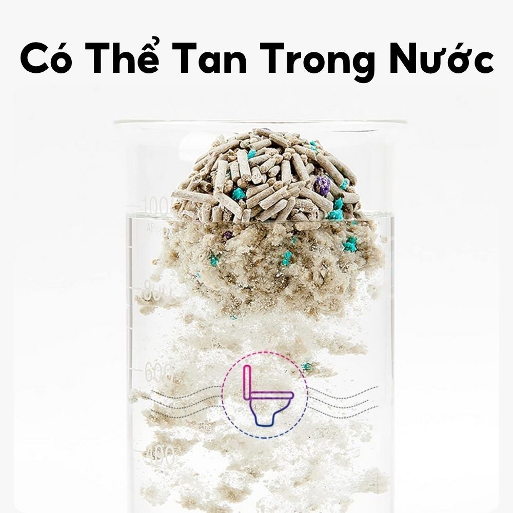 Cát Vệ Sinh Cho Mèo PETKIT Khử Mùi, Không Bụi