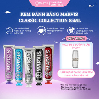 Kem Đánh Răng Làm Trắng Marvis Whitening/Classic Mint FullSize 75ML/85ML