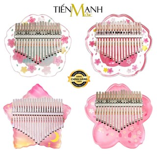   Chính Hãng  Đàn Kalimba Hluru Tone C KHTG17 KHPF17 KHMS17 KHPS17 - 17 Phím Acrylic Trong Suốt 