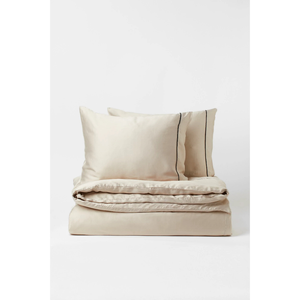 (HỎA TỐC) Bộ Chăn Ga Gối 5 món 1m6 đến 1m8 Tencel 100s có vải trơn và họa tiết phân phối bởi OCTOBER