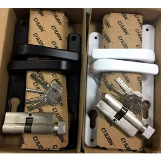 Khoá tay gạt cửa nhôm CHUGN lắp hệ việt pháp 4400,cửa nhôm hệ 700, sắt hộp 3 x 6 , nhôm cỏ loại củ khoá nặng, hàng đẹp