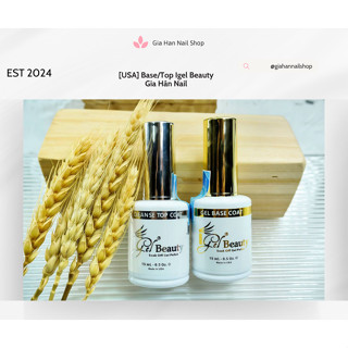 [USA] Base/Top Igel Beauty Chính Hãng 15ml - Gia Han Nail - Base/Top