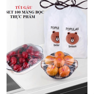 ✨ COMBO 3 MÀNG BỌC TÚI GẤU SIÊU XINH – GIỮ ĐỒ CHUẨN KÍN, CHUẨN SẠCH ✨