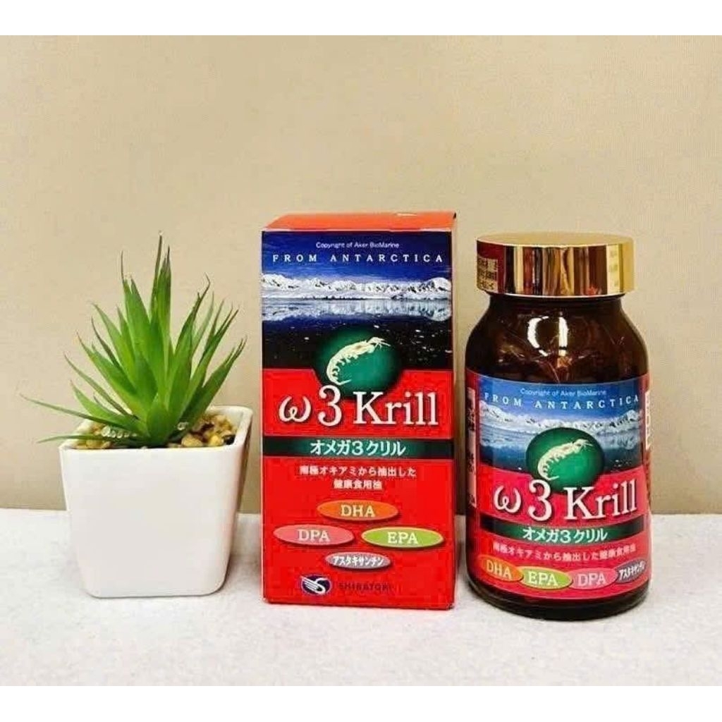 Viên Uống OMEGA 3 NHUYỄN THỂ KRILL Nhật Bản