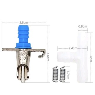 SET 10 Van Uống Nước Cho Thỏ 2 lò xo, van uống nước cho THỎ, BỌ
