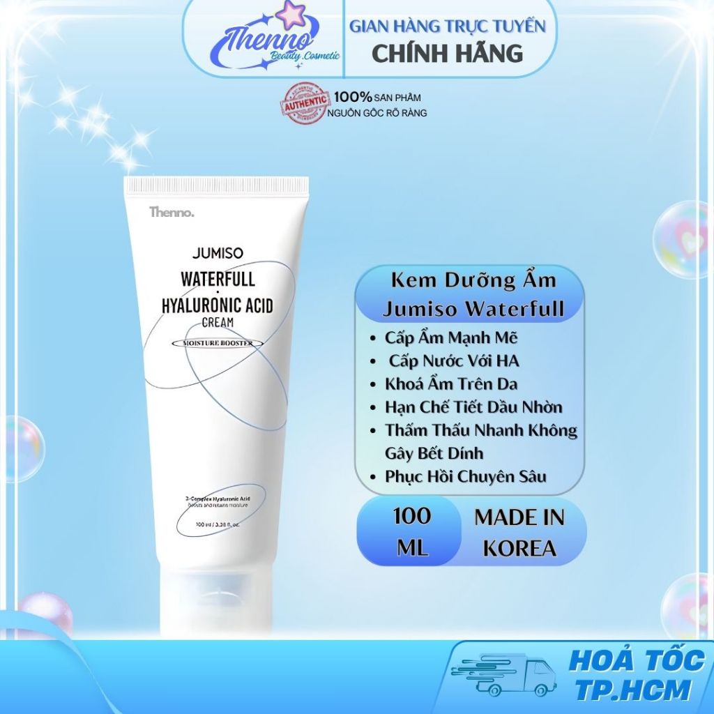 Kem Dưỡng Da Cấp Ẩm Dạng Gel Cream Jumiso Waterfull 50gr/100ml Hàn Quốc