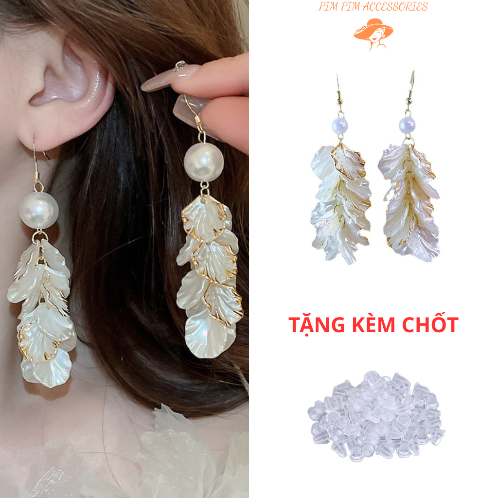 Bông Tai Nữ Dài Tua Rua Sang Trọng – Thiết Kế Layer 3D Mạ Vàng Thời Thượng, Phù Hợp Đi Tiệc Dạo Phố