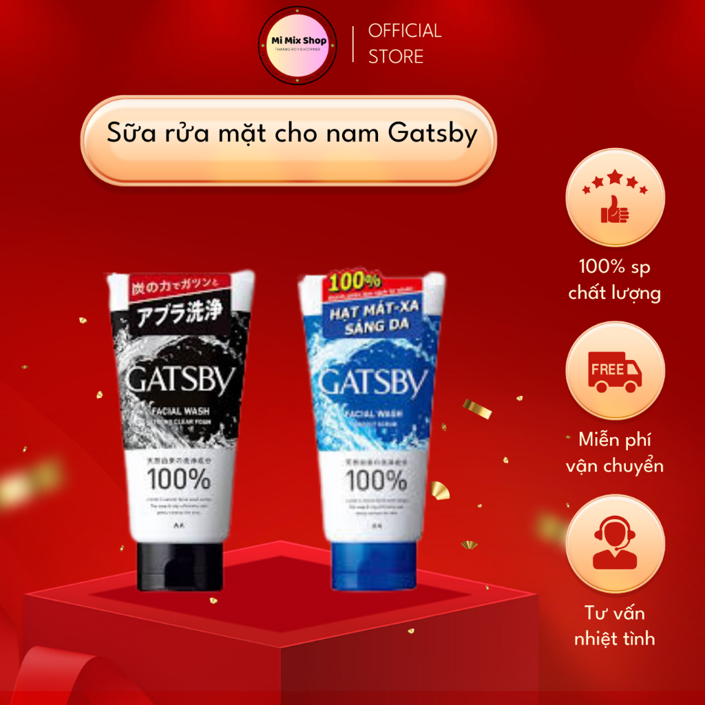 Sữa rửa mặt cho nam Gatsby