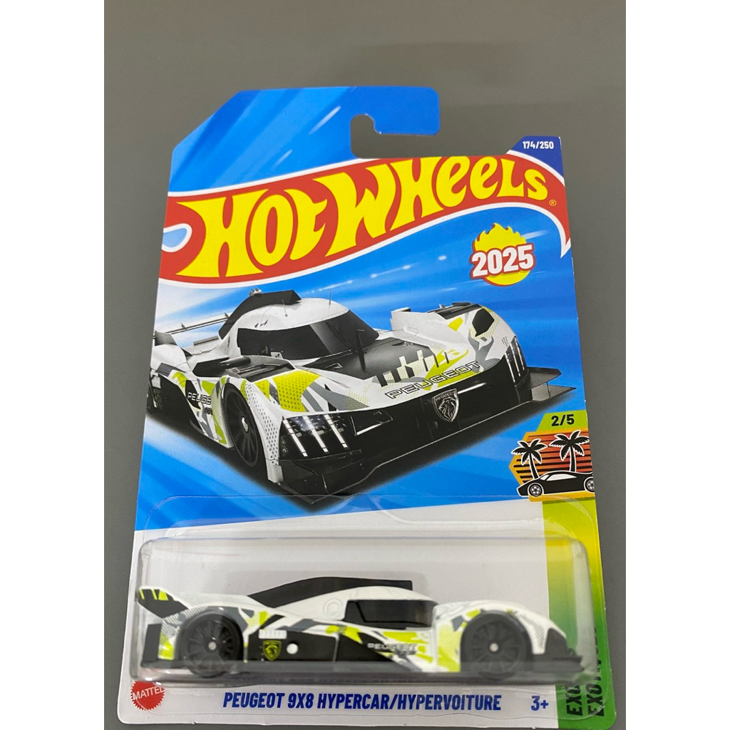 Xe Mô Hình Hot Wheels 1/64 Seen Diecast - Peugeot 9X8 Hypercar/ Hypervoiture