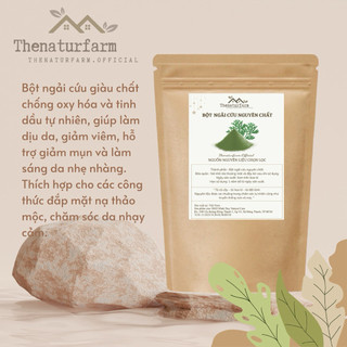 Bột ngải cứu nguyên chất Thenaturfarm [ 100GR ] Mugwort Powder