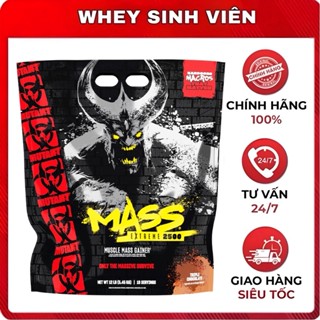 Mutant Mass Extreme 2500 Sữa Tăng Cân Nhanh Cho Người Gầy 12Lbs (5.45kg)