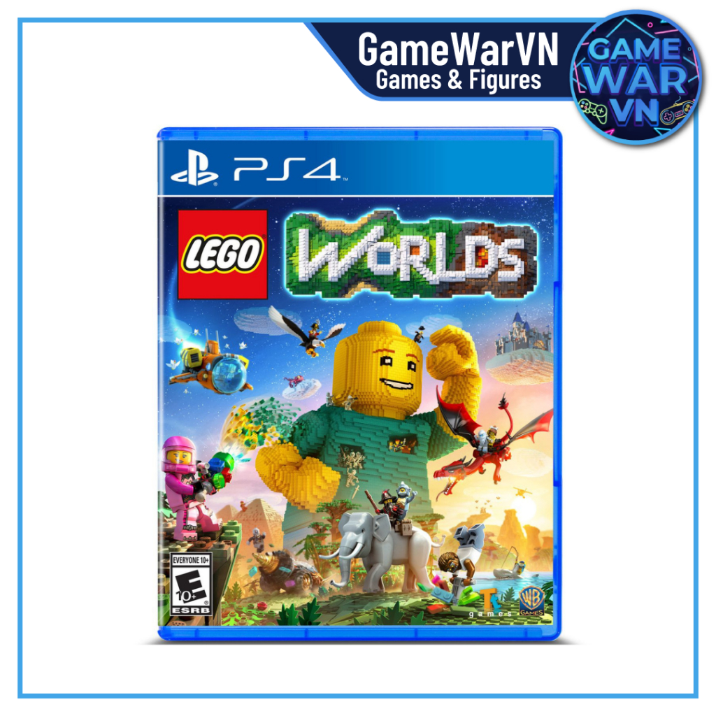 Đĩa Game PS4 - Lego Worlds