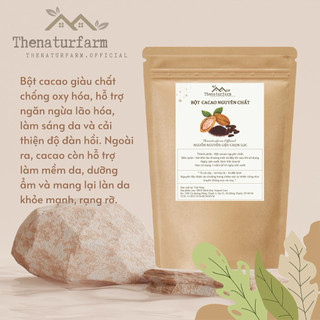 Bột cacao nguyên chất Thenaturfarm [ 100GR ] Cocoa Powder