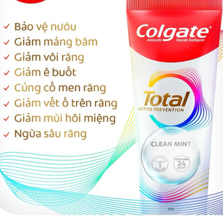 Kem đánh răng Colgate Total clean mint 150g bảo vệ toàn diện ngừa sâu răng