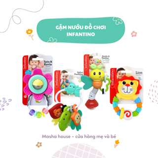  GẶM NƯỚU KIÊM ĐỒ CHƠI CHO BÉ INFANTINO 