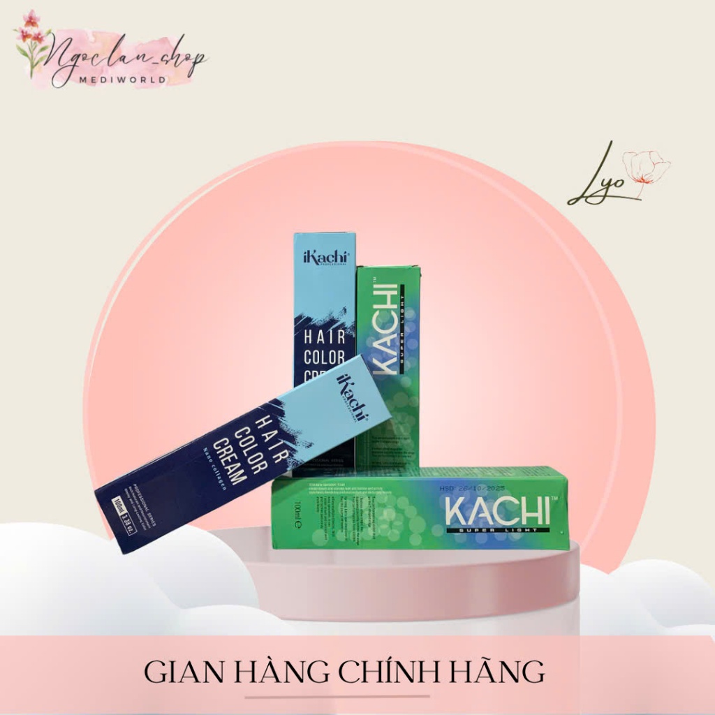 [Mẫu Mới] Thuốc nhuộm thời trang KACHI - IKACHI