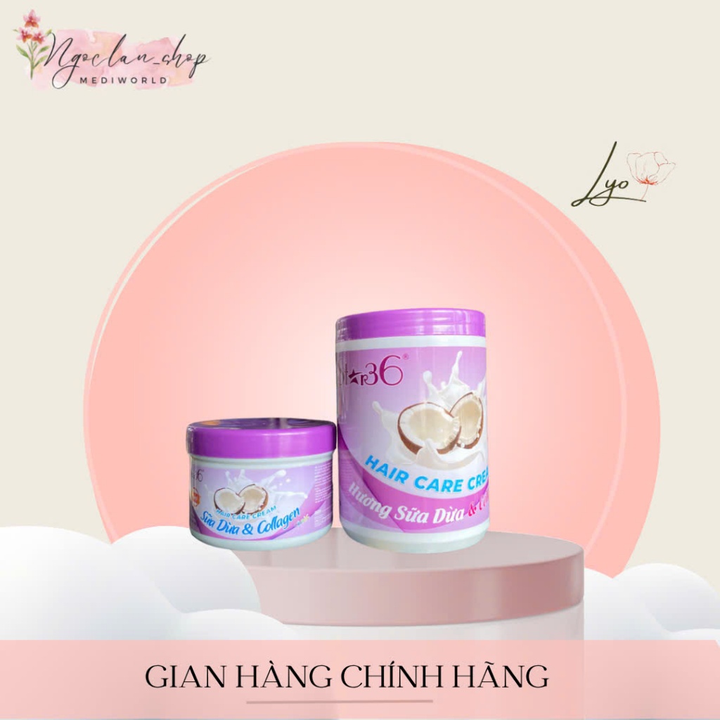 HẤP Ủ TÓC HƯƠNG SỮA DỪA & COLLAGEN STAR36