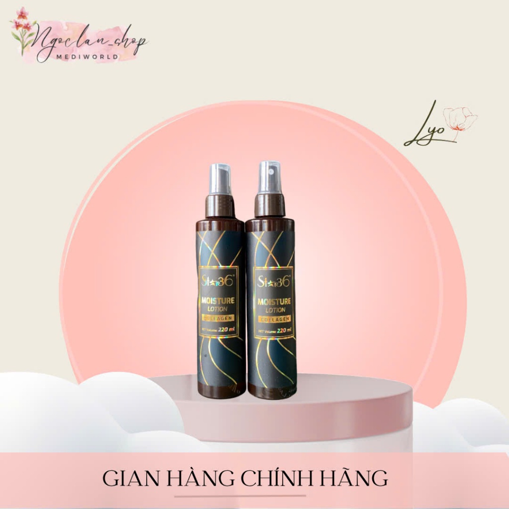 xịt dưỡng tóc collagen moisture lotion Star36