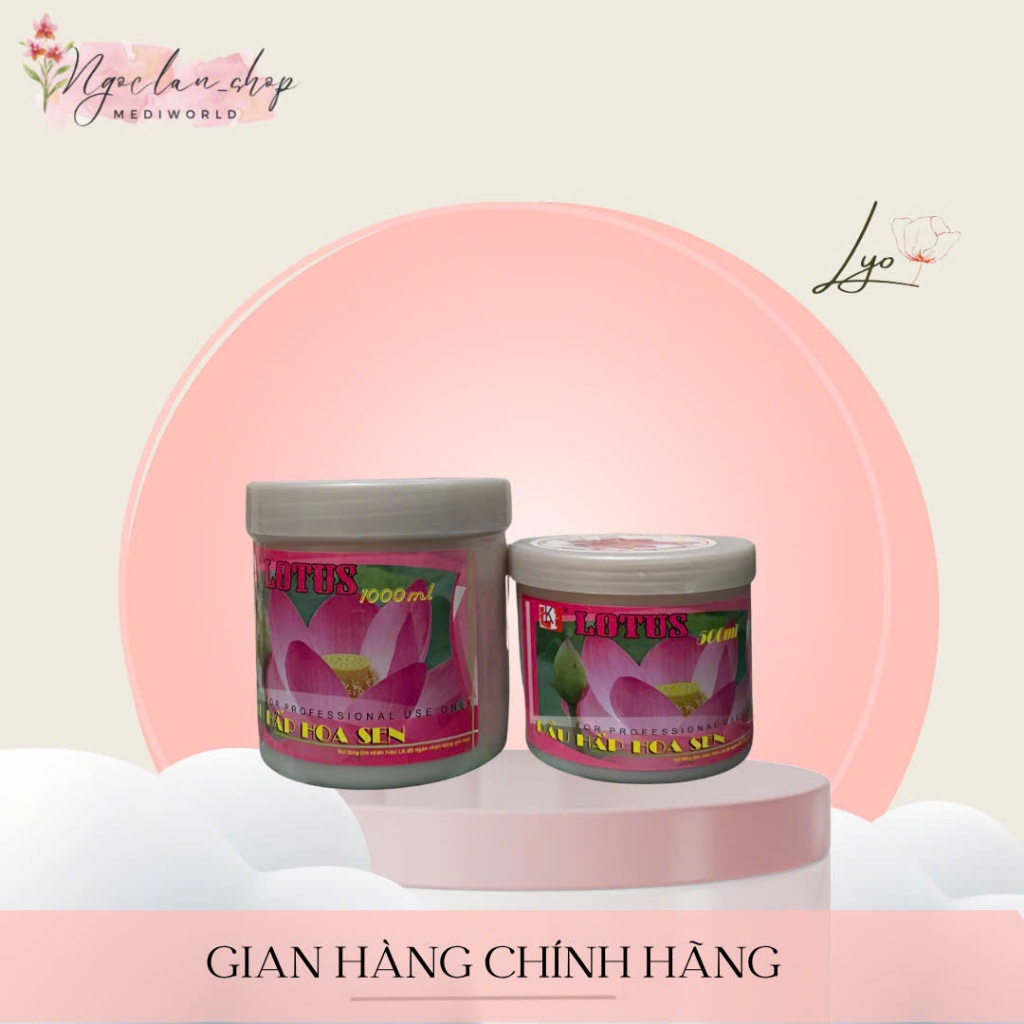 Hấp dầu hoa sen Lotus 500ml 1000ml