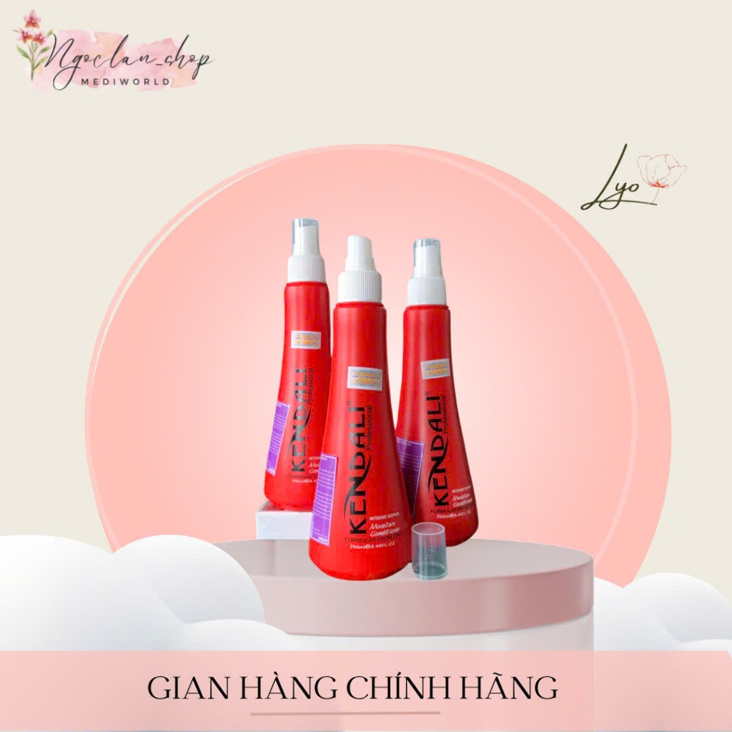 [Chính Hãng] XỊT DƯỠNG CHAI ĐỎ KENDALI 250ML