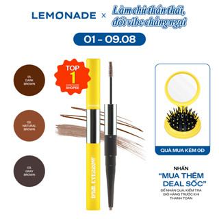 Chì kẻ mày 2 đầu Lemonade Dual Eyebrow 2.75g