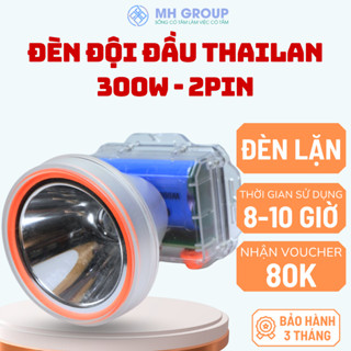 [Mh Group] Đèn Pin Đội Đầu Thái Lan 300W  Siêu Sáng, Chống Nước, Đi Mưa, Đi Lặn