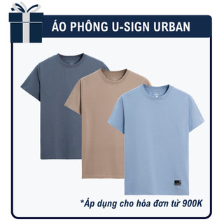 [QUÀ TẶNG KHÔNG BÁN] Áo phông U-SIGN vải COTTON mềm nhẹ thoáng mát, thấm hút tốt No.4206