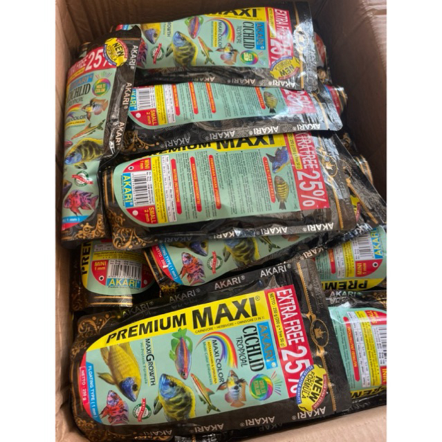 Cám Akari Maxi Dành Cho Cá Lóc Cảnh Hỗ Trợ Đa Sắc Tố Màu