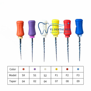 File Tay Protaper S3 Blue – File Tay Nội Nha Kháng Gãy, Độ Dẻo Cao
