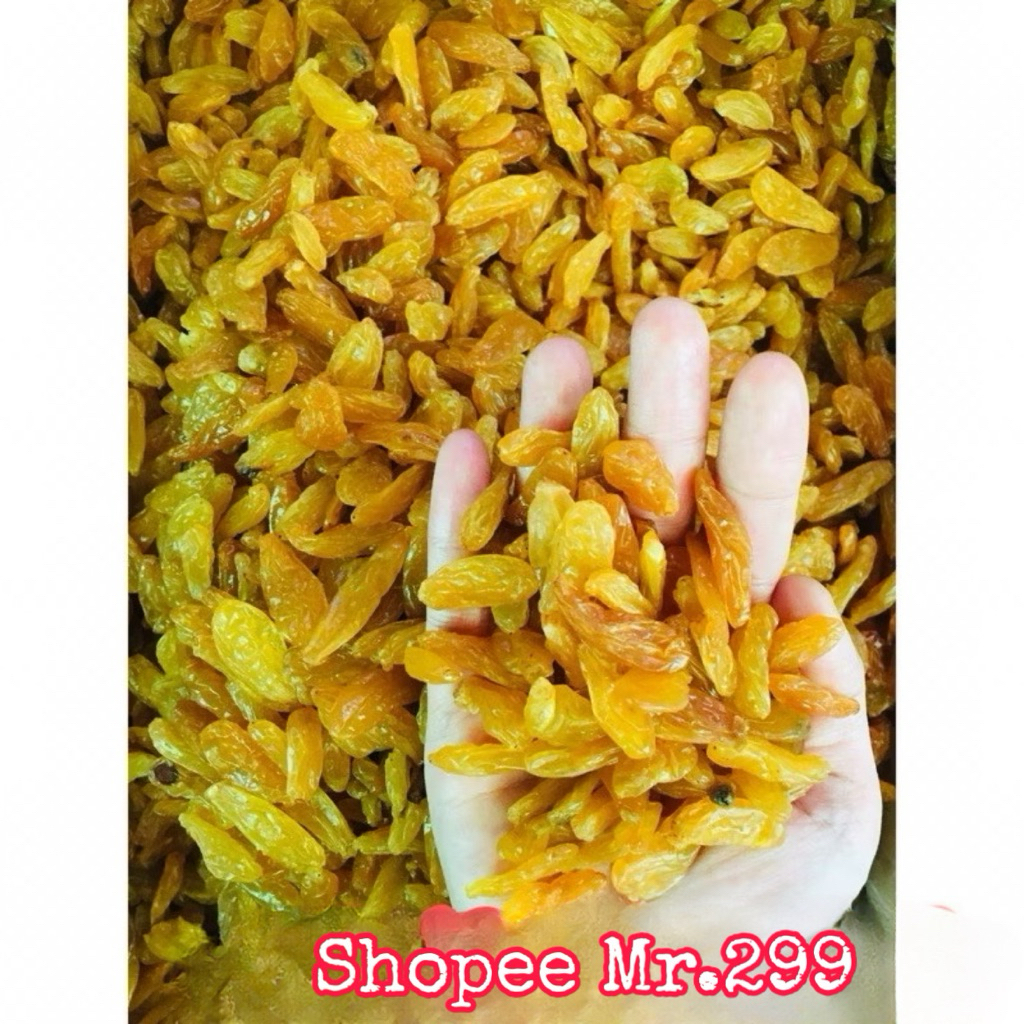 Nho vàng khô size nhỏ Ấn Độ