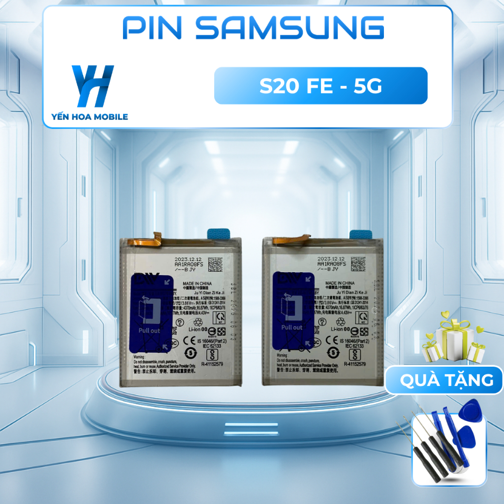 Pin Samsung A52 / S20 FE / S20 Lite (BG781) – Pin Chuẩn, Dung Lượng Ổn Định, Tặng Bộ Tự Thay Tại Nhà