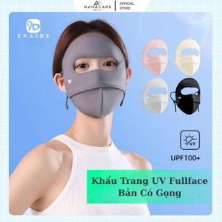   Fullface Có Gọng  Khẩu Trang Toàn Mặt AA Có Gọng UPF100+ Khẩu trang Chống Tia UV che kín mặ Ninja 2 Lớp Chất Lạnh Mát 