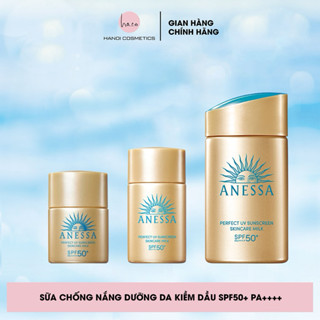 Kem Chống Nắng Dạng Sữa Anessa Dưỡng Da Kiềm Dầu