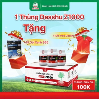 ( Siêu Rẻ 1 Thùng 20 Hũ Dasshu Z1000 ) Phân Bón Hữu Cơ Vi Sinh DASSHU Z1000 Siêu Kích Rễ Cực Mạnh Tăng Trưởng Mạnh 1KG