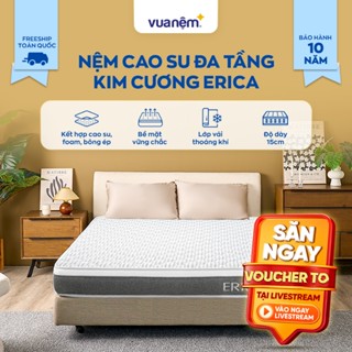 Nệm foam tổng hợp cao cấp Kim Cương Erica 15cm Công nghệ fushion tech - Đệm cao su mix foam