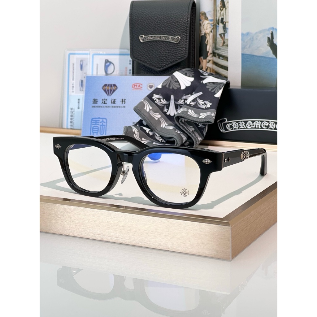 Gọng Kính Nam Nữ Acetate Cao Cấp CH Jenna Tail Yea