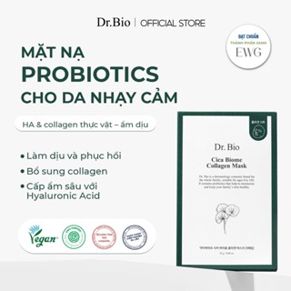  Mặt Nạ Collagen Chống Lão Hoá Dr. Bio Cica Biome Collagen Mask  1 Hộp  5 miếng  Mặt nạ giấy Hàn Qu 