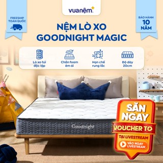 Nệm lò xo giảm đau lưng Goodnight Magic