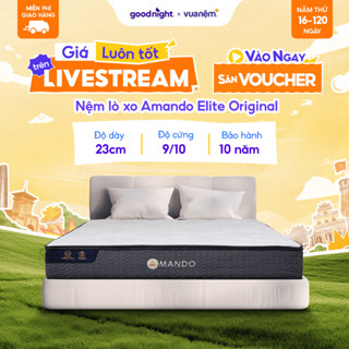 Nệm lò xo Amando Elite Original - Đệm lò xo túi độc lập tiêu chuẩn khách sạn 5 sao, nệm cao cấp