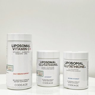   HÀNG CÔNG TY  Viên Uống Trắng Da Codeage Liposomal Glutathione & Vitamin C Giúp Chống Lão Hóa Tăng Sức Đề Kháng 