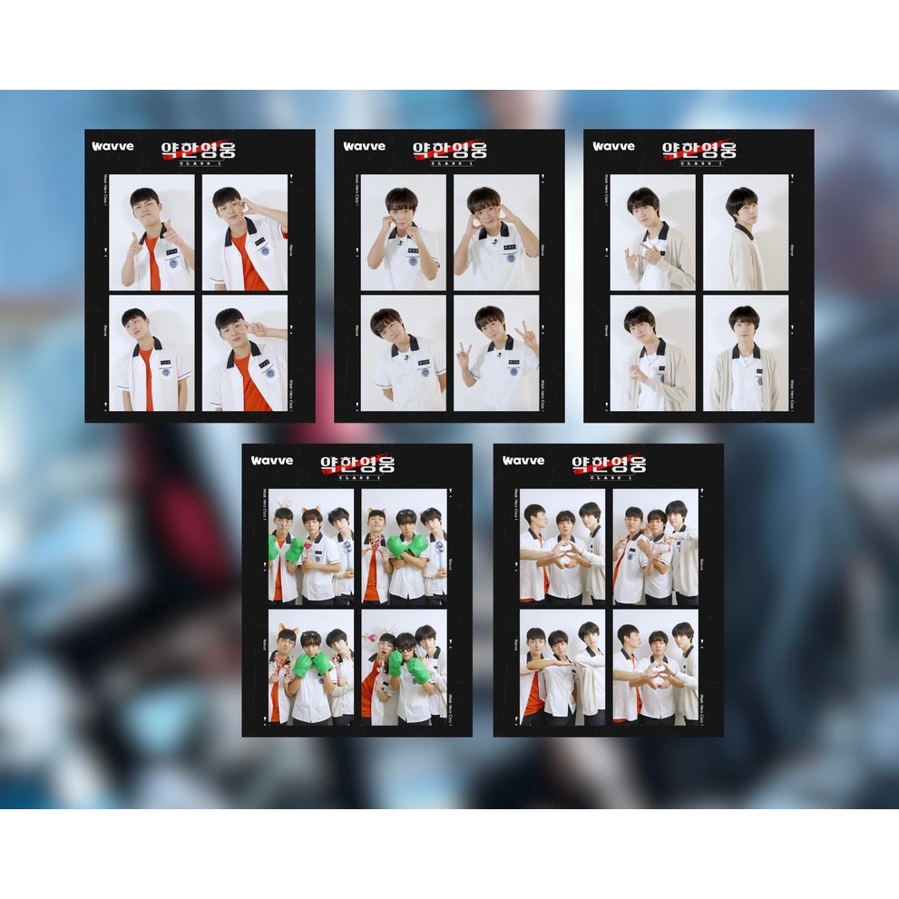 postcard phim Người hùng yếu đuối - Weak hero class