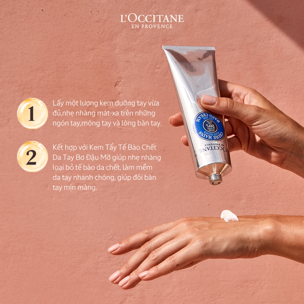 Kem Dưỡng Da Tay L'Occitane Giúp Nuôi Dưỡng Và Bảo Vệ Da Tay Mềm Mịn, Hương Thơm Tinh Tế 75ML | BigBuy360 - bigbuy360.vn