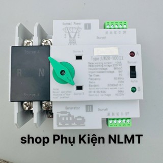  Bộ Chuyển Nguồn Điện Tự Động ATS 2P 100A Chuyển Mạch Không Gián Đoạn 