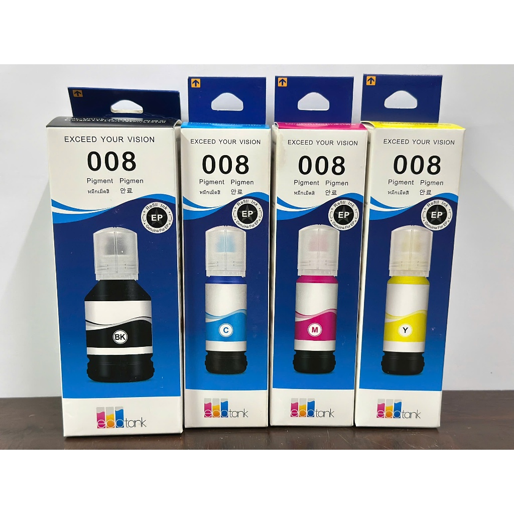 MỰC IN EPSON 008 (HỘP MỰC MÁY IN EPSON L6570, L6580, L15150, L15160) Mực 008 Thương hiệu refill ink