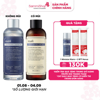 Nước hoa hồng Klairs Supple Preparation Toner