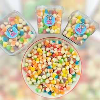  Xô Kẹo Dẻo Trái Cây Viên Kim Cương Mix Nhiều Vị Vị Ngọt Tự Nhiên Thơm Ngon Kẹo Đóng Gói Trong Xô 