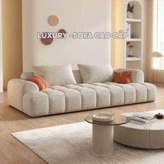 Sofa Dài Múi Bọc Nỉ Hàn Cao Cấp Dùng Phòng Khách,Phòng Ngủ,Cửa Hàng,Khách Sạn